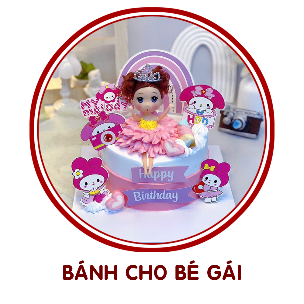 bánh cho bé gái