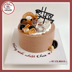 Bánh kem tặng nam - BKN024